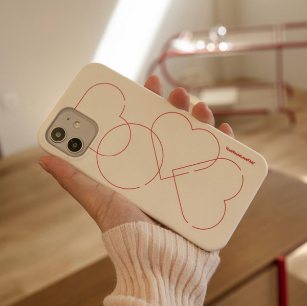 [YouWouldLoveThis] Love Diagram Hard Phone Case