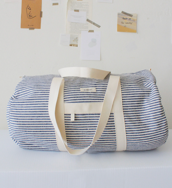 [p.palette] Travel Duffle Bag - Stripe