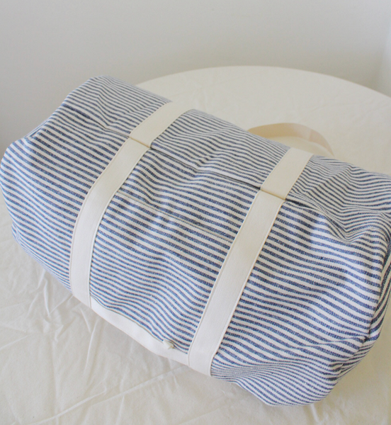 [p.palette] Travel Duffle Bag - Stripe