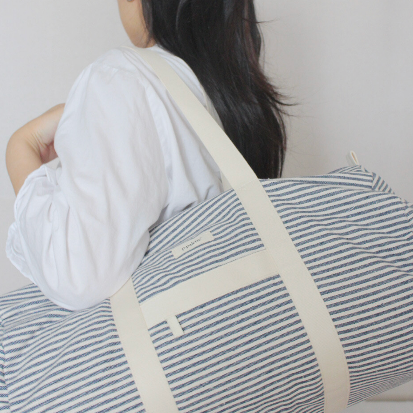 [p.palette] Travel Duffle Bag - Stripe