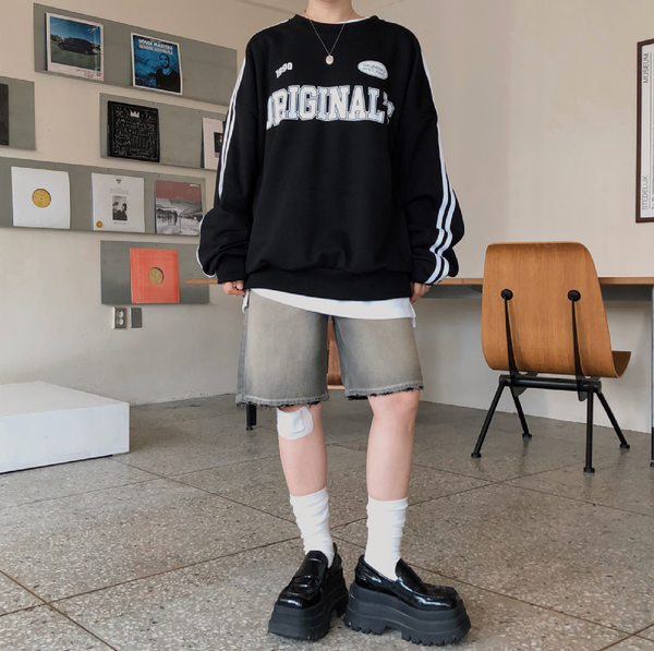 [VINVLE] Original's Lettering Sweatshirt