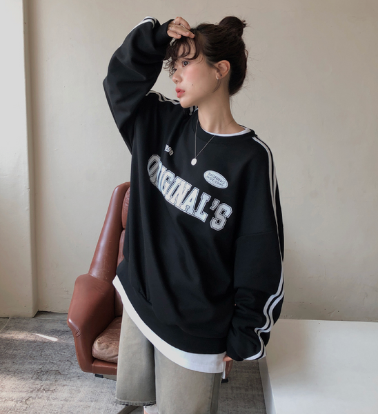 [VINVLE] Original's Lettering Sweatshirt