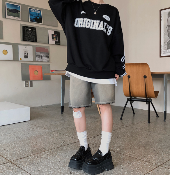 [VINVLE] Original's Lettering Sweatshirt