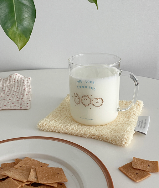 [second morning] Cookie Glass Cup 430ml