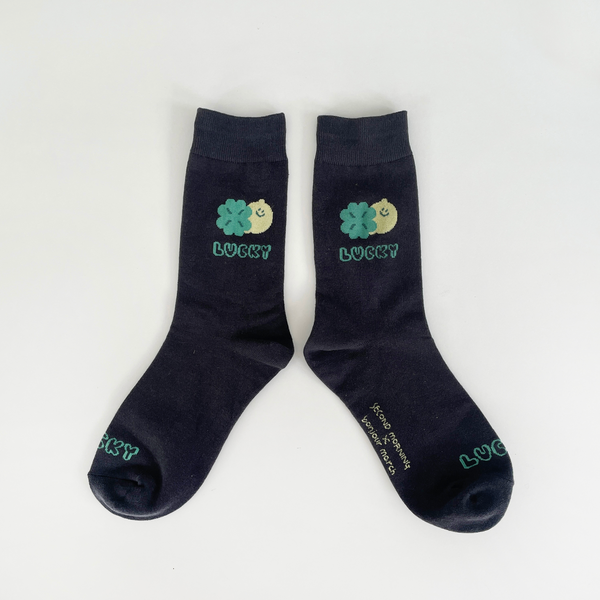 [second morning] Lettering Socks