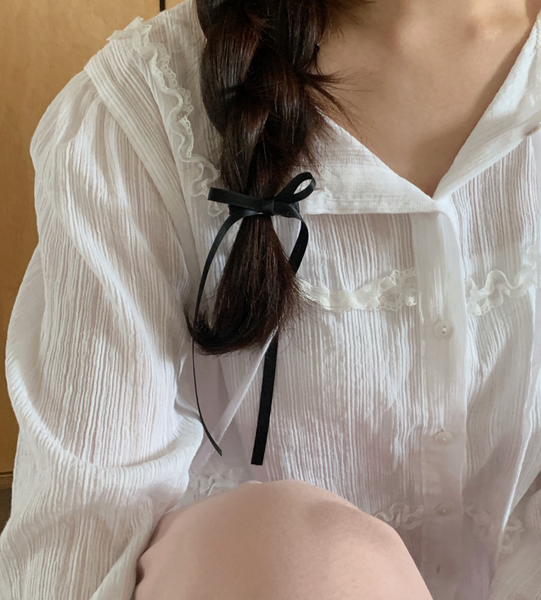 [SOYE PI-NE] Long Ribbon Hairpin Set