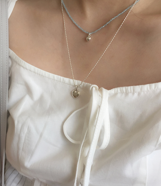 [moat] Lovely Locket Necklace (silver925)