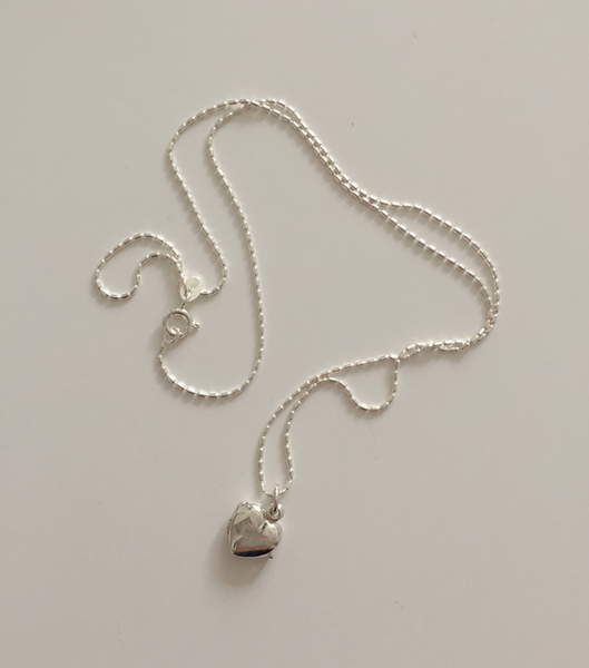 [moat] Lovely Locket Necklace (silver925)