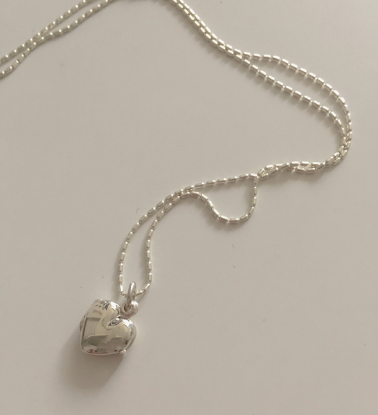 [moat] Lovely Locket Necklace (silver925)