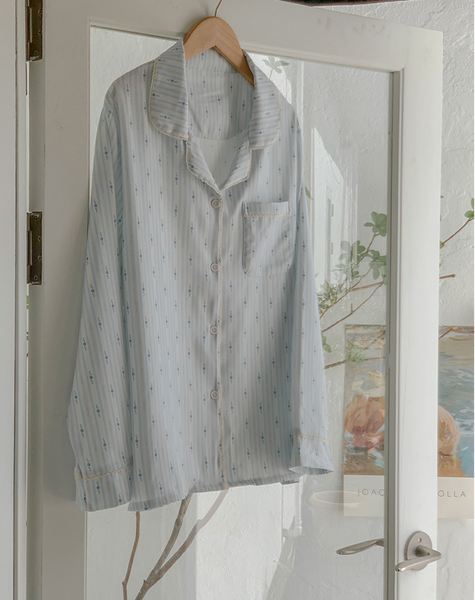 [Juuneedu] Mone Flower Stripe Pyjamas