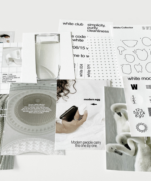 [oab studio] Tone Pack White Sticker Pack