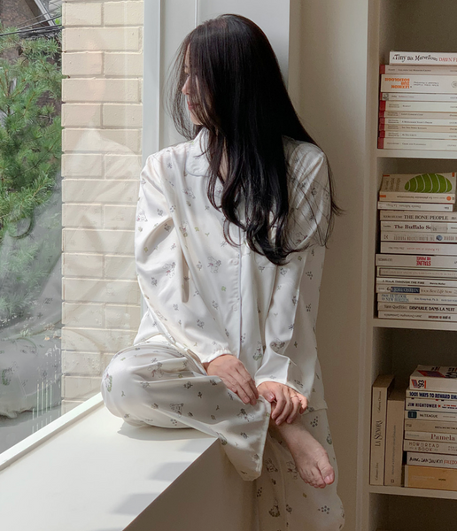 [Juuneedu] BUDDY Long-Sleeved Pyjama Set