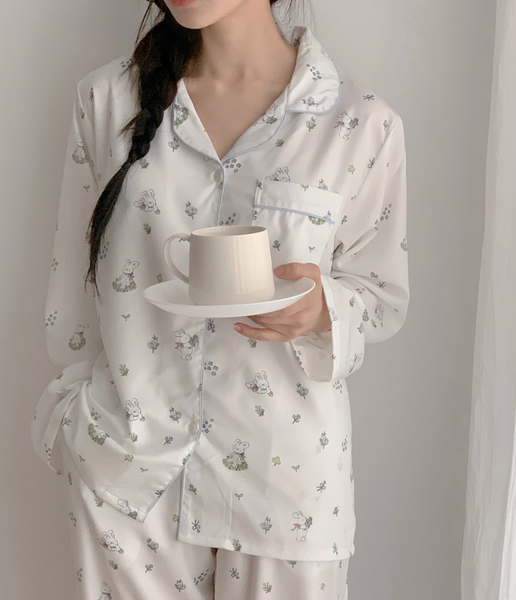 [Juuneedu] BUDDY Long-Sleeved Pyjama Set