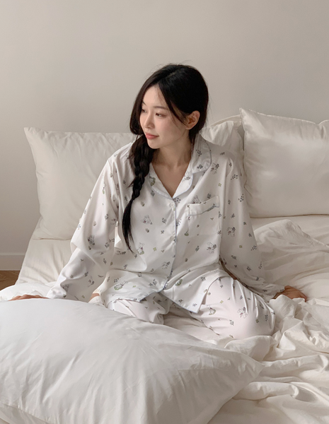 [Juuneedu] BUDDY Long-Sleeved Pyjama Set