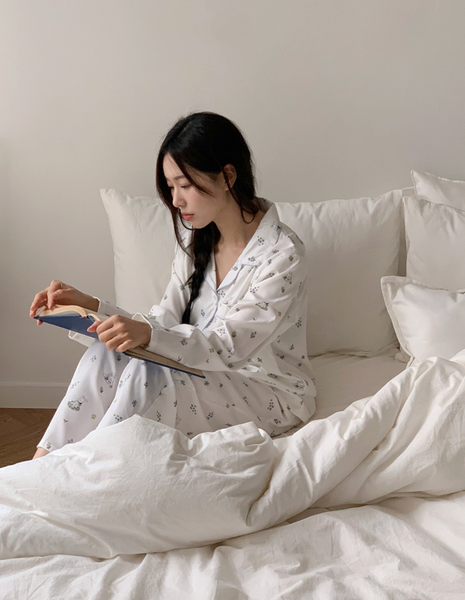 [Juuneedu] BUDDY Long-Sleeved Pyjama Set