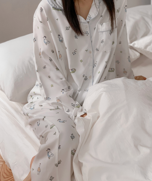 [Juuneedu] BUDDY Long-Sleeved Pyjama Set