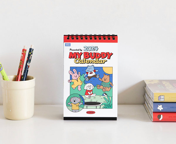 [DAILYLIKE] 2024 My Buddy Mini Calendar