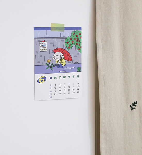 [DAILYLIKE] 2024 My Buddy Mini Calendar