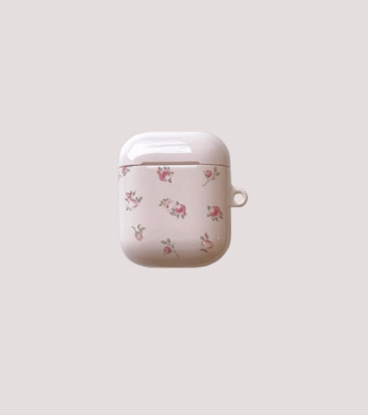 [Romantic Mood] Petit Flower Glossy Airpods Case