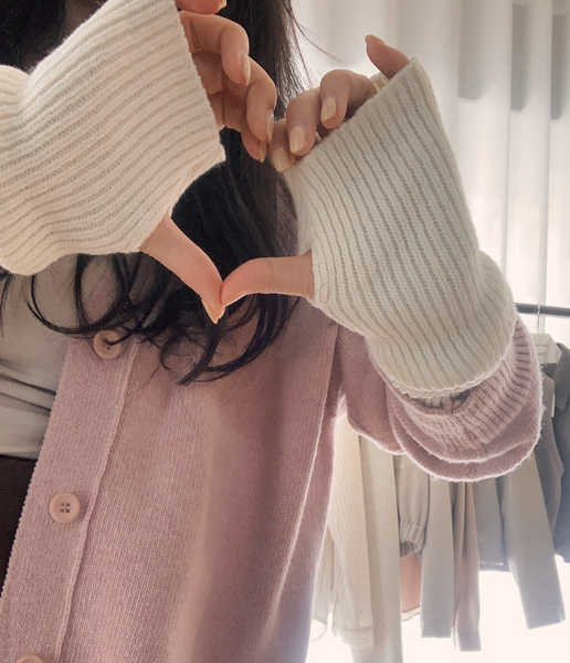 [SLOWAND] # SLOWMADE MOVE Thick Knit Warmer