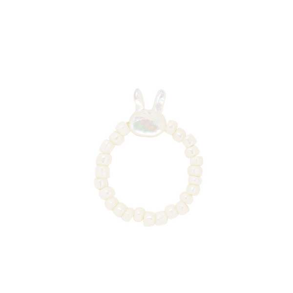 [Almost Blue] BUNNY PEARL RING