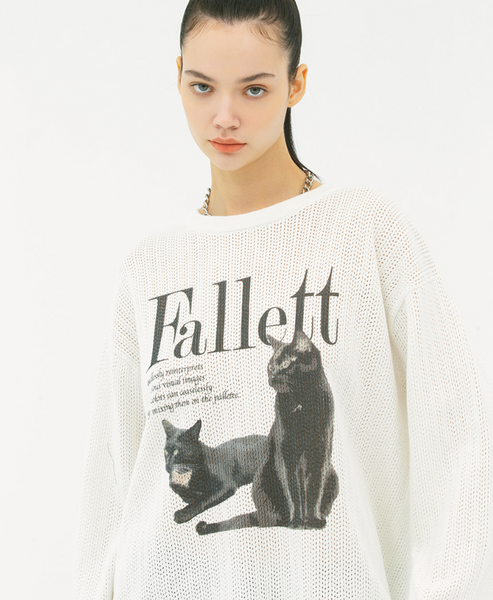 [Fallett] Deuce Nero Long Sleeve Knit