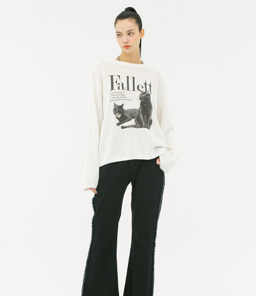 [Fallett] Deuce Nero Long Sleeve Knit