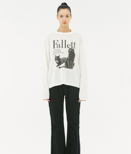 [Fallett] Deuce Nero Long Sleeve Knit