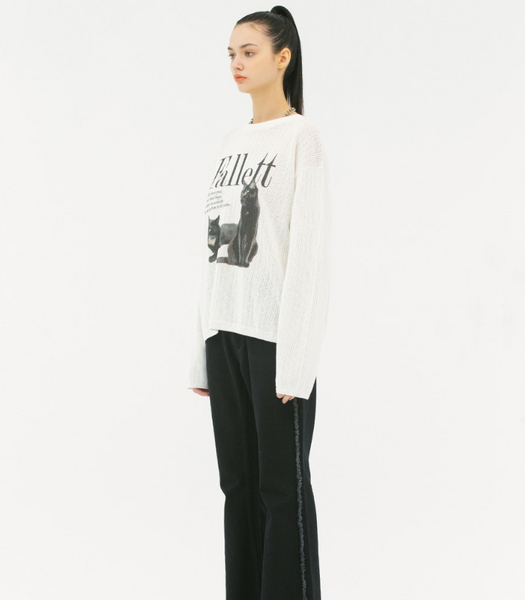 [Fallett] Deuce Nero Long Sleeve Knit