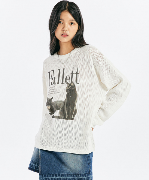 [Fallett] Deuce Nero Long Sleeve Knit