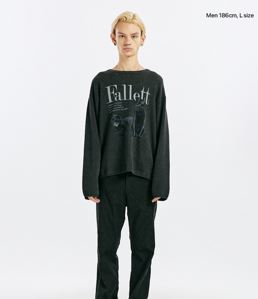 [Fallett] Deuce Nero Long Sleeve Knit