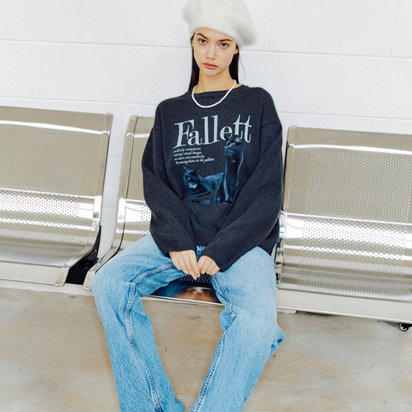 [Fallett] Deuce Nero Long Sleeve Knit