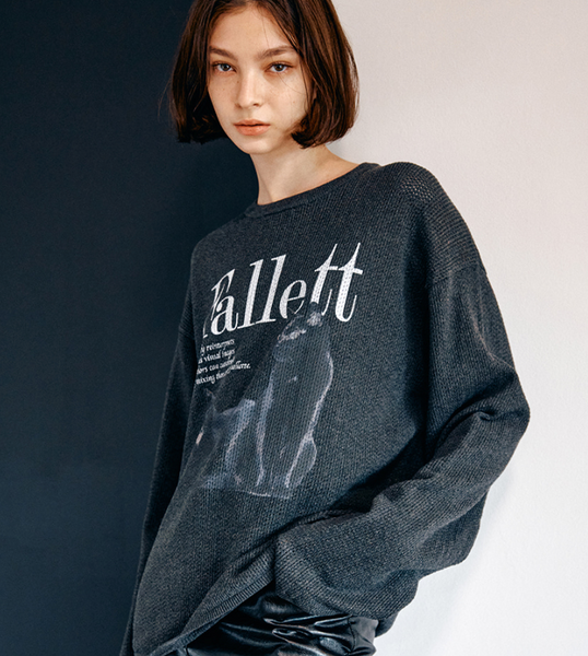 [Fallett] Deuce Nero Long Sleeve Knit