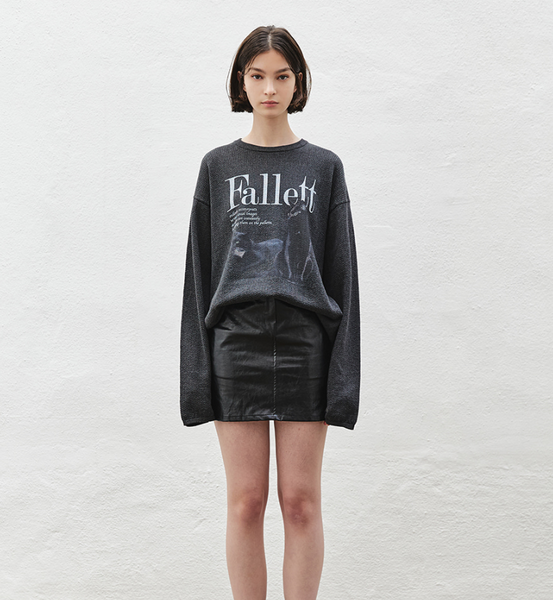 [Fallett] Deuce Nero Long Sleeve Knit