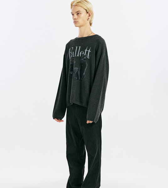 [Fallett] Deuce Nero Long Sleeve Knit