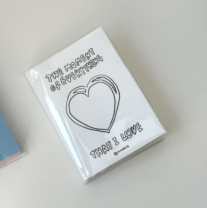 [MAZZZZY] Everything Diary (heart / white)