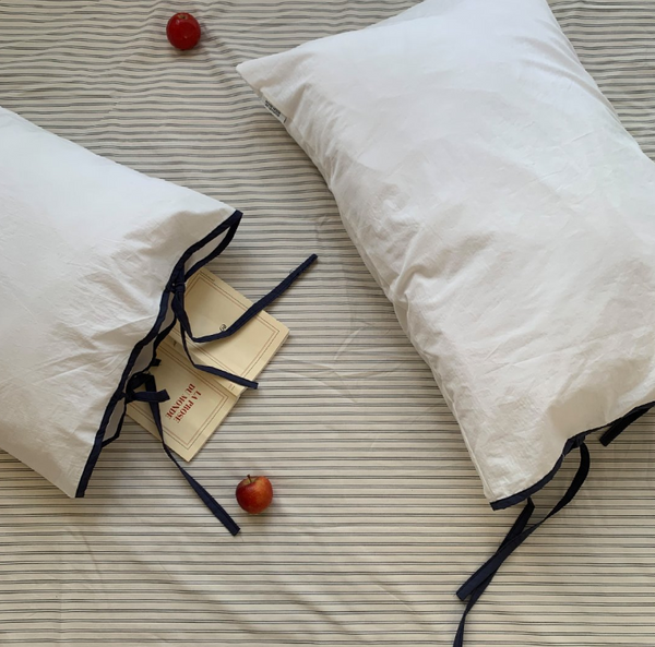 [MAISON DE ROOM ROOM] String Ribbon Pillow Cover