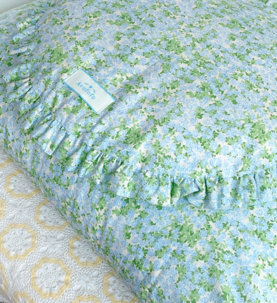 [Avofofo] Flower Pattern Cotton Pillow Cover (50x70cm)