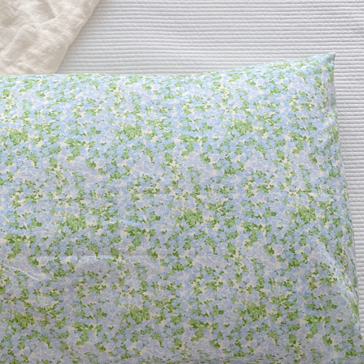 [Avofofo] Flower Pattern Cotton Pillow Cover (50x70cm)