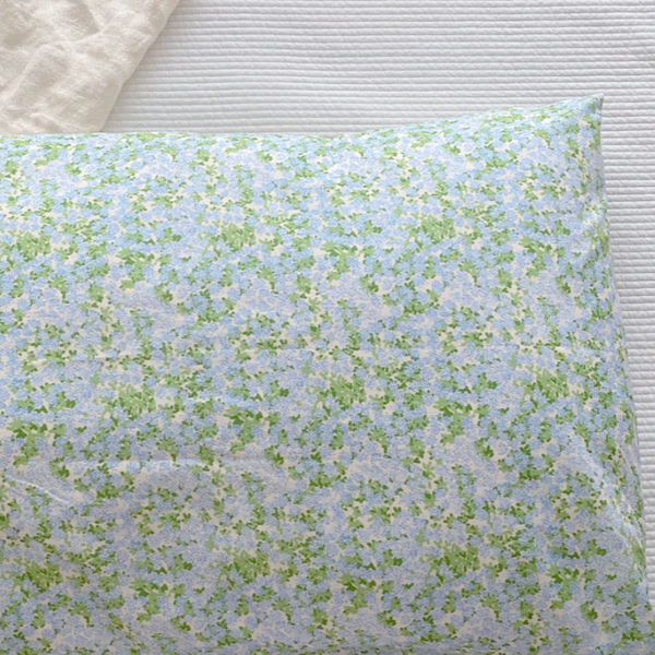 [Avofofo] Flower Pattern Cotton Pillow Cover (50x70cm)