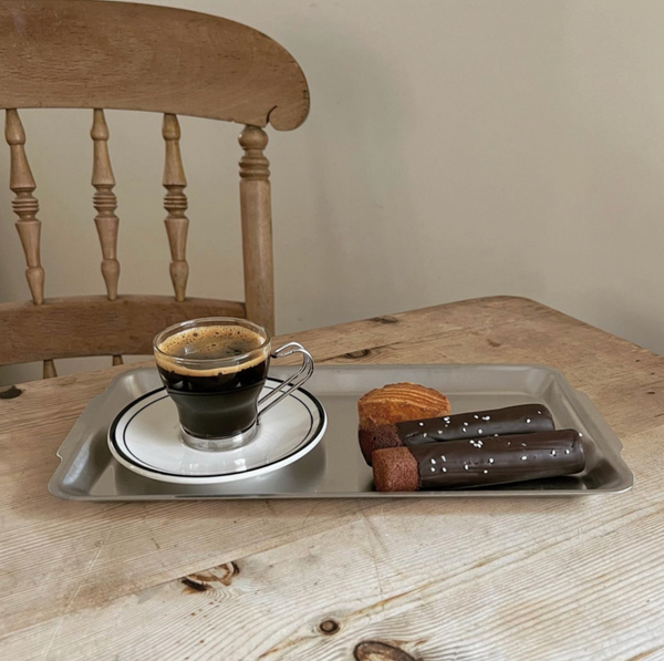 [Bracket Table] Vintage Metal Tray