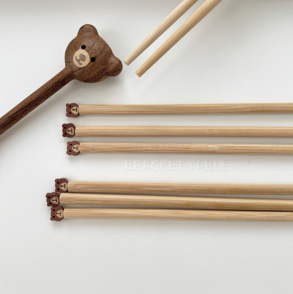 [Bracket Table] Bear Chopsticks