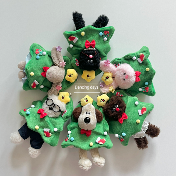 Gromit Keyring Deco Items - Christmas Tree