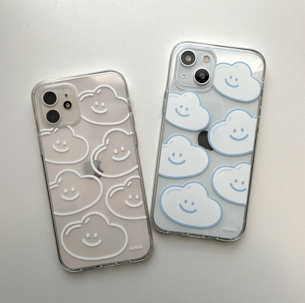 [skyfolio] Bubble Waggle Jelly Hard Phone Case