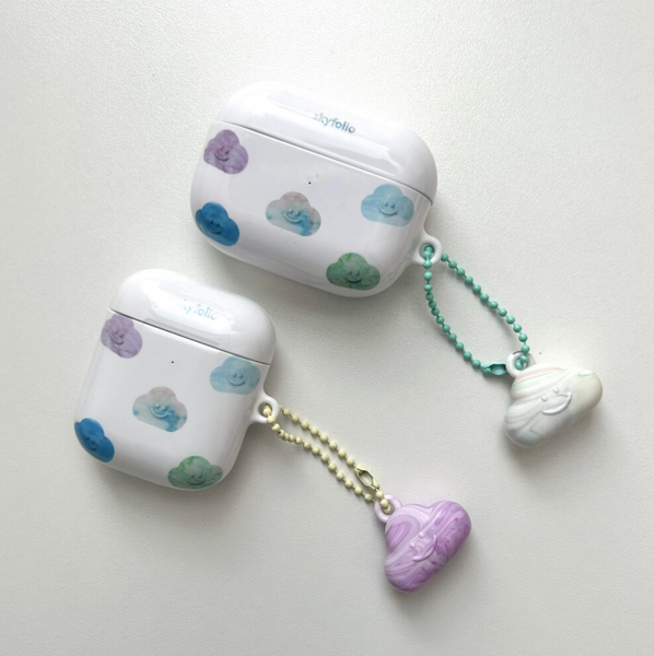 [skyfolio] Upcycle Pattern AirPods Hard Case