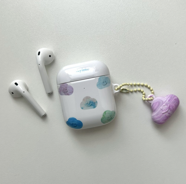 [skyfolio] Upcycle Pattern AirPods Hard Case