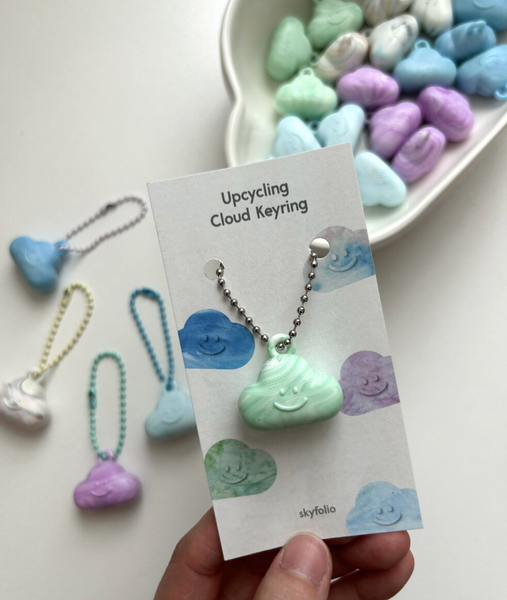 [skyfolio] Upcycle Cloud Keyring