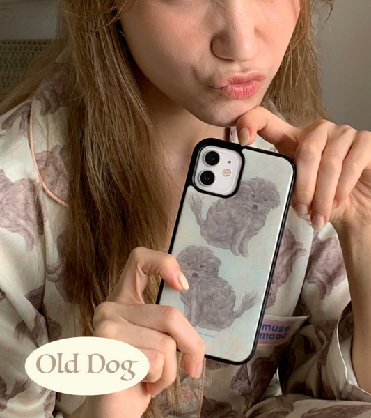 [muse mood] Old Dog Epoxy Phone Case
