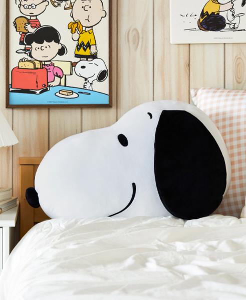 [Peanuts] Snoopy Face Cushion