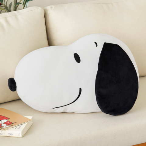 [Peanuts] Snoopy Face Cushion